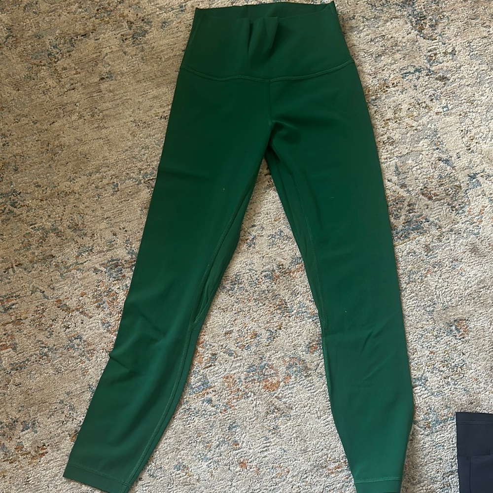 Green High-Waisted Leggings